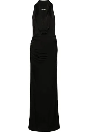 Tom Ford Draped sleeveless gown