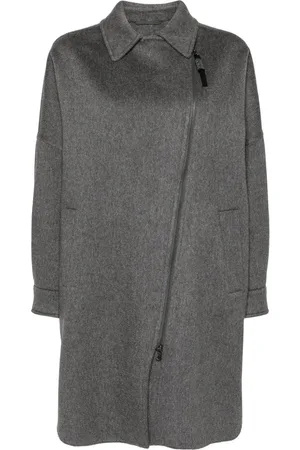 Brunello Cucinelli Classic-collar cashmere coat