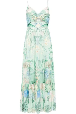 Camilla Graphic-print maxi dress