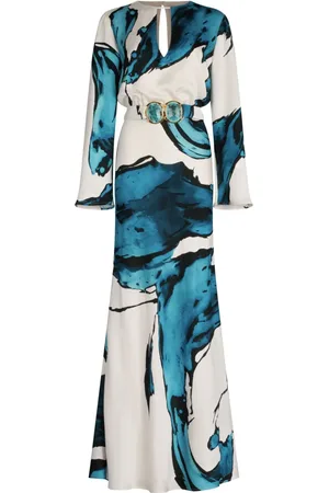 Silvia Tcherassi Fadia abstract-print maxi dress