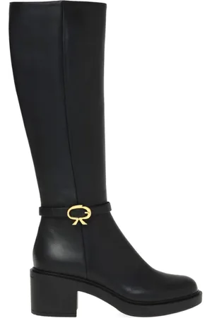 Gianvito Rossi Ribbon Dumont leather boots