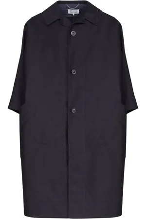 Maison Margiela Cocoon long cotton coat