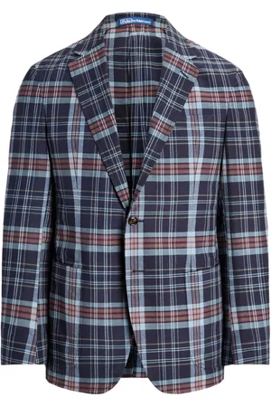 Ralph Lauren Plaid cotton blazer