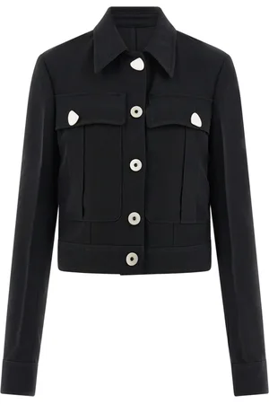 Salvatore Ferragamo Trucker style wool jacket