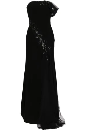 Saiid Kobeisy Embellished off-shoulder gown