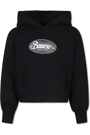 BARROW Logo-print cotton hoodie