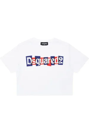Dsquared2 Logo-print cropped T-shirt