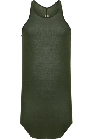 Rick Owens Basic fine-ribbed tank top