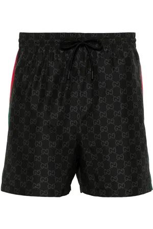 Gucci GG Supreme-print swim shorts