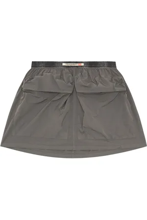 Diesel O-Misis recycled cargo miniskirt