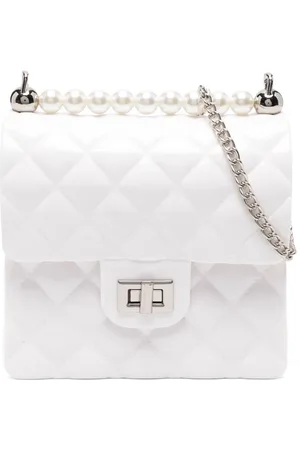 MONNALISA Crystal-embellished shoulder bag