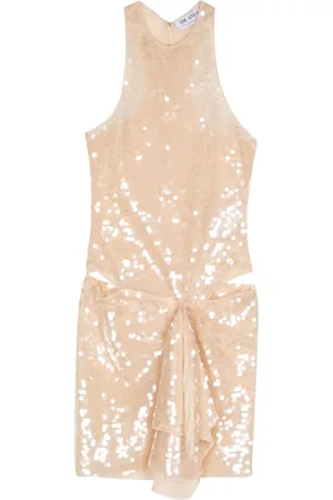 The Attico Sequin-embellished mini dress