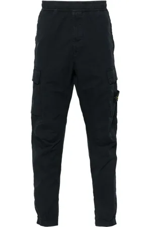 Stone Island Elastic-waist tapered cargo pants