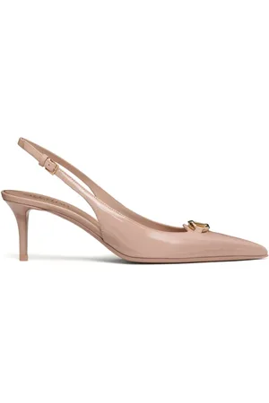 VALENTINO GARAVANI VLogo 60mm slingback leather pumps