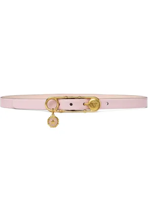 VERSACE Safety Pin leather belt