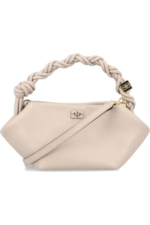 Ganni Bou recycled leather tote bag
