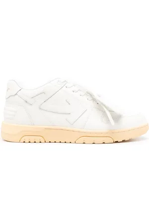 OFF-WHITE Out of Office leather sneakers