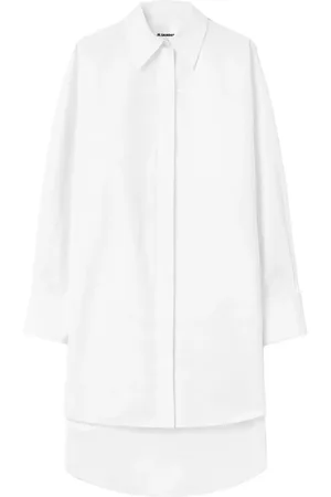 Jil Sander Long-sleeve cotton shirt dress
