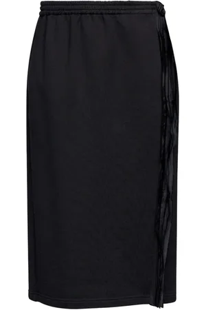 Maison Margiela Cotton jersey midi skirt