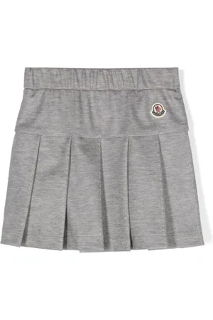 Moncler Pleated jersey skirt