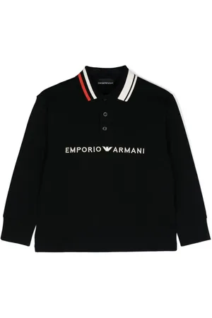 Emporio Armani Logo-embroidered polo shirt