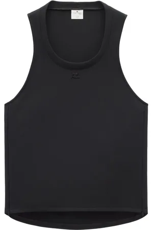 Courrèges Holistic twill tank top