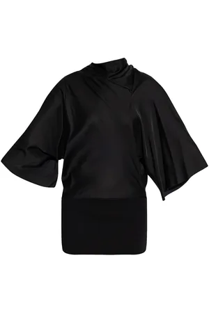 Rick Owens Cylinder draped sleeve top