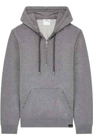 Courrèges Zipped fleece hoodie