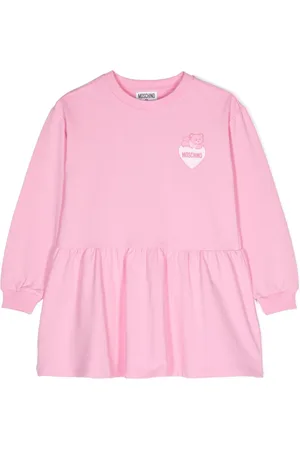 Moschino Logo-print jersey dress
