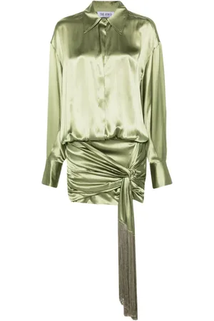 The Attico Shirt mini dress