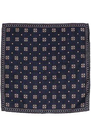 Brunello Cucinelli Mix-print silk handkerchief