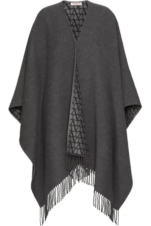 VALENTINO GARAVANI Fringe detail scarf