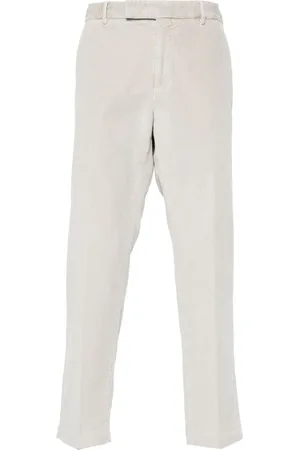 PT Torino Mid-rise corduroy tapered trousers
