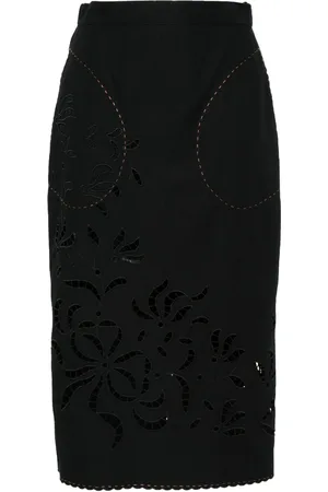VITA KIN Sisi cotton midi skirt