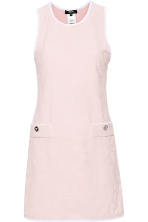 VERSACE Baroque-jacquard beach dress