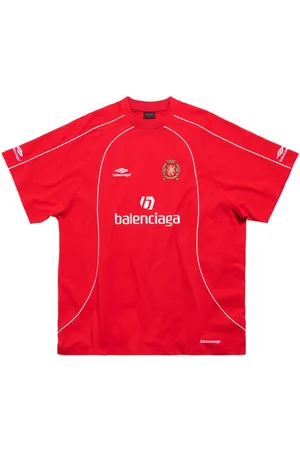 Balenciaga Soccer logo-print T-shirt