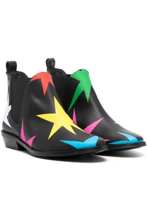 Stella McCartney Slip-on star-print ankle boots