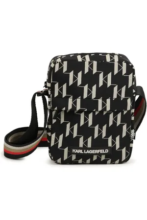 Karl Lagerfeld Monogram-print crossbody bag