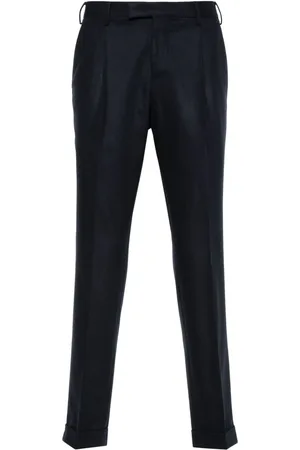 PT Torino Mid-rise tapered trousers