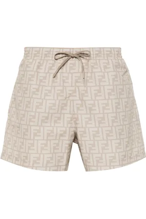 Fendi FF-print swim shorts