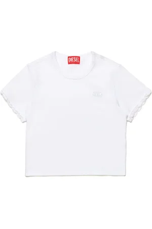 Diesel Oval D-embroidered cotton T-shirt