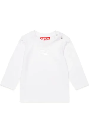 Diesel Logo-embellished long-sleeved T-shir