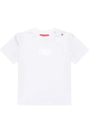 Diesel Oval D-print cotton T-shirt