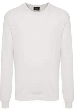 BRIONI Crew-neck ribbed jumper