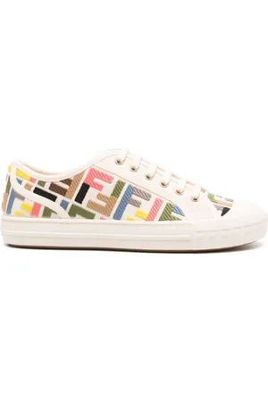 Fendi Domino canvas sneakers
