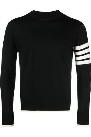 Thom Browne 4-Bar stripe virgin wool jumper