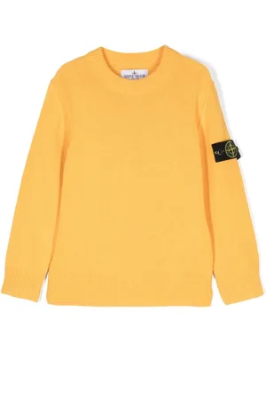 Stone Island Compass badge knitted jumper
