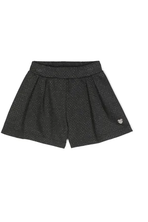 MONNALISA Logo-plaque shorts
