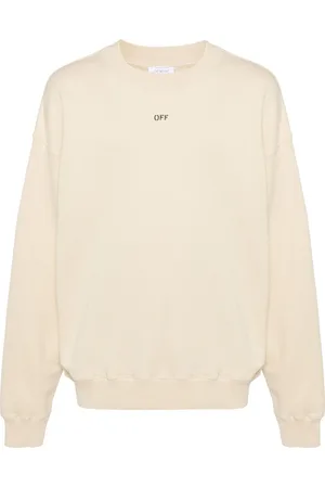 OFF-WHITE Logo-print cotton sweatshirt