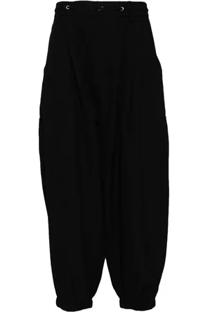 SONGZIO Balloon cropped-leg trousers